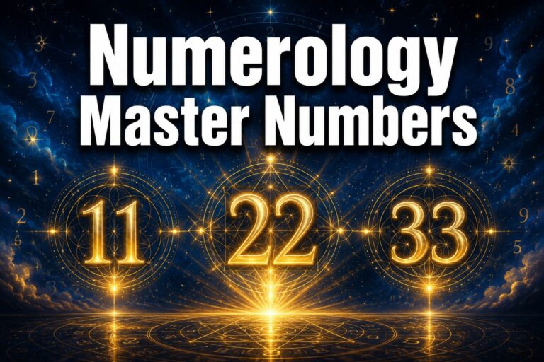 Numerology master numbers